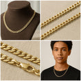 Load image into Gallery viewer, Silver Cuban Link Chain,
