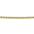 Bild in Galerie-Betrachter laden, 14K Yellow Gold Box Chain Necklace – 1.25mm Dainty Square Link Gold Chain for Women Men – Solid Gold Chain 16"–26"
