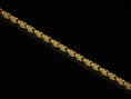 Load image into Gallery viewer, Gold plated fleur-de-lis link chain for men
