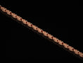 Load image into Gallery viewer, Rose gold plated medieval lily chain design
