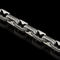 Load image into Gallery viewer, Close-up of twisted rope-style sterling silver chain
