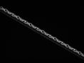Load image into Gallery viewer, Full view of Norse braided link necklace in oxidized silver
