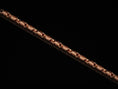 Load image into Gallery viewer, Rose gold-plated interwoven chain design
