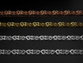 Load image into Gallery viewer, Science-inspired unisex chain with molecular design
