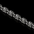 Load image into Gallery viewer, Fleur-de-Lis Link Chain Necklace – 925 Sterling Silver
