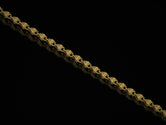 Gold version of royal link chain