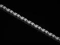 Load image into Gallery viewer, Modern silver chain with 3D surface texture
