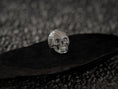 Bild in Galerie-Betrachter laden, Cronus Skull Numerology 925 Sterling Silver Signet Ring, Memento Mori Jewelry

