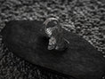Load image into Gallery viewer, Medusa Gorgon Snake Head Silver Signet Ring – Mythic Goddess Jewelry Unisex Divine Protection Traveler Ring
