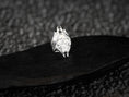 Load image into Gallery viewer, Lich Skull Wizard Ring – Gothic Fantasy DnD Jewelry for Dark Mage, Undead Sorcerer Ring in Sterling Silver
