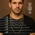 Load image into Gallery viewer, DNA Helix Chain Necklace – 925 Silver Genetic Code Link – Scientific Geek Jewelry for Men & Women
