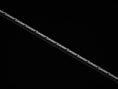Load image into Gallery viewer, Detailed close-up of silver gothic swirl chain necklace
