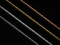 Load image into Gallery viewer, Side-by-side color options of cross cylinder chains,
