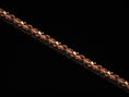 Load image into Gallery viewer, Rose gold plated sterling silver cross chain for men,
