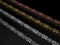 Load image into Gallery viewer, Artistic helix chain showcasing DNA pattern for gifting
