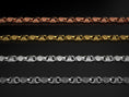 Load image into Gallery viewer, Macro detail of oxidized Viking link texture
