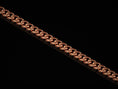 Load image into Gallery viewer, Rose gold Greek Cuban chain for men
