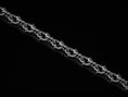 Load image into Gallery viewer, Full view of oxidized silver fish chain
