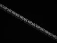Load image into Gallery viewer, Full view of geometric silver necklace
