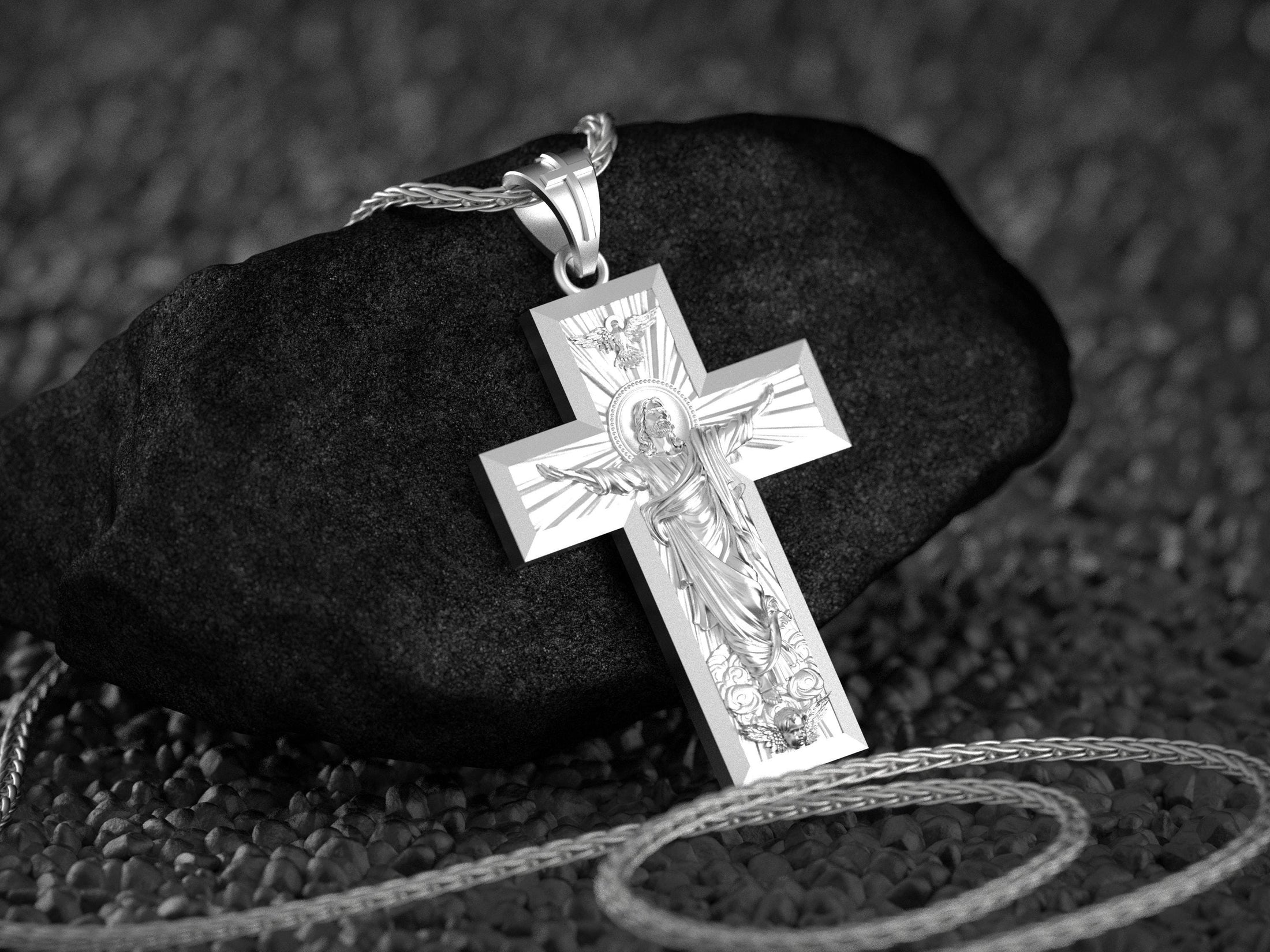 Jesus Ascension Pendant