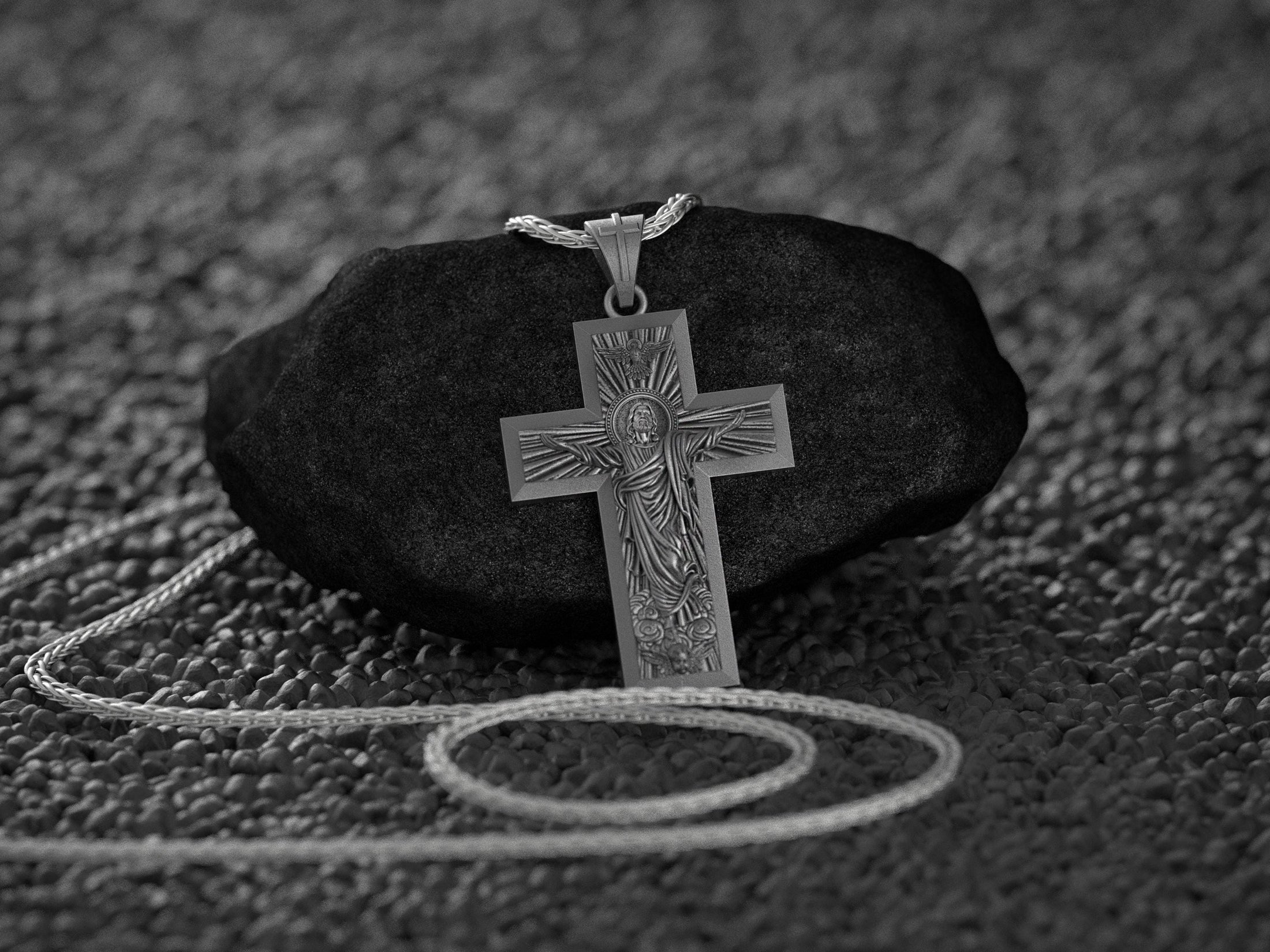 Jesus Ascension Pendant