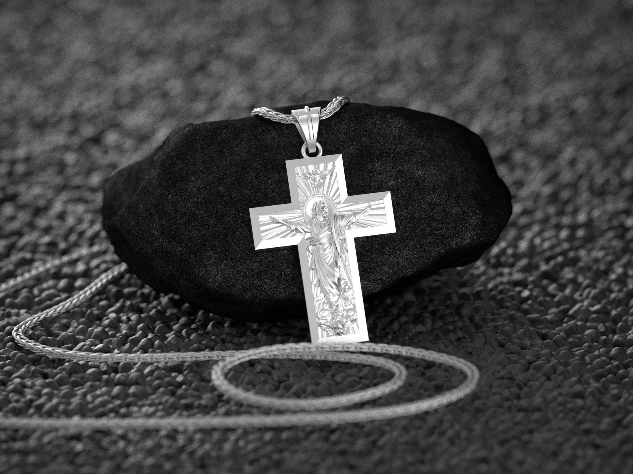 Jesus Ascension Pendant