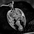 Load image into Gallery viewer, Dragon Cross Pendant
