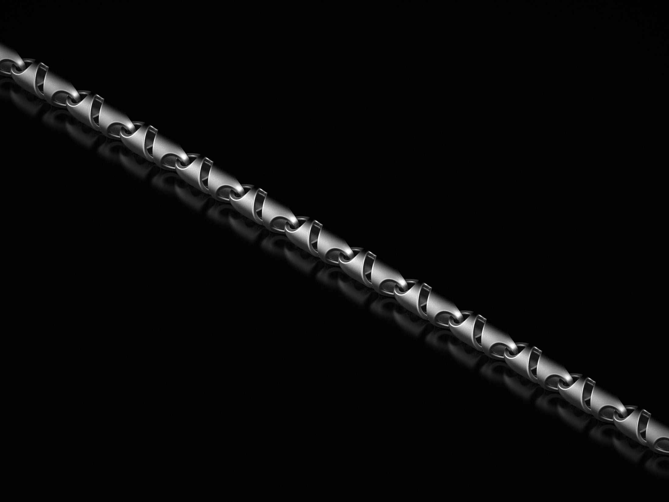 Thick cuban style chain for men