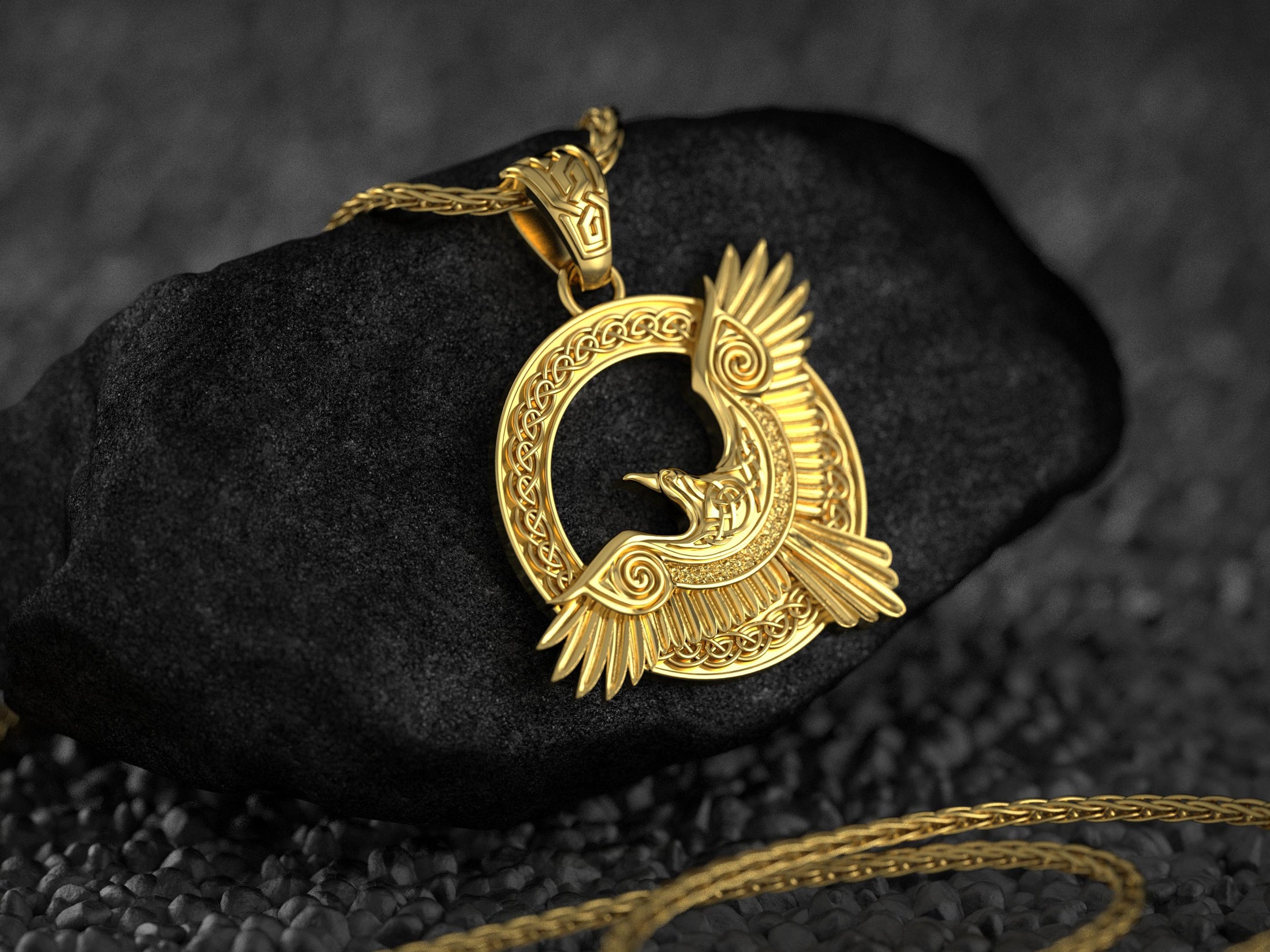 Celtic Eagle Pendant