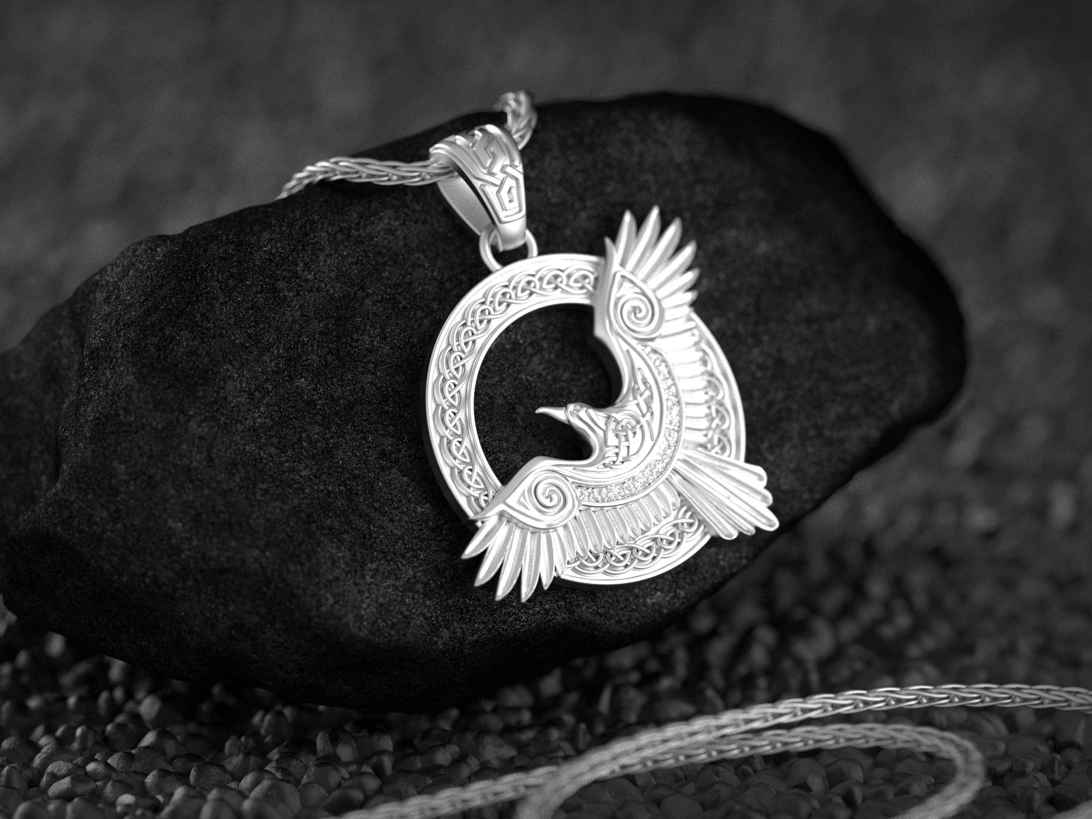 Celtic Eagle Pendant