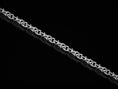Load image into Gallery viewer, Shiny polished silver geometric chain necklace
