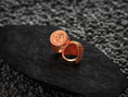 Bild in Galerie-Betrachter laden, Sterling Silver Heraldic Signet Ring – Bold Round Band with Fleur Shield Emblem for Men & Women
