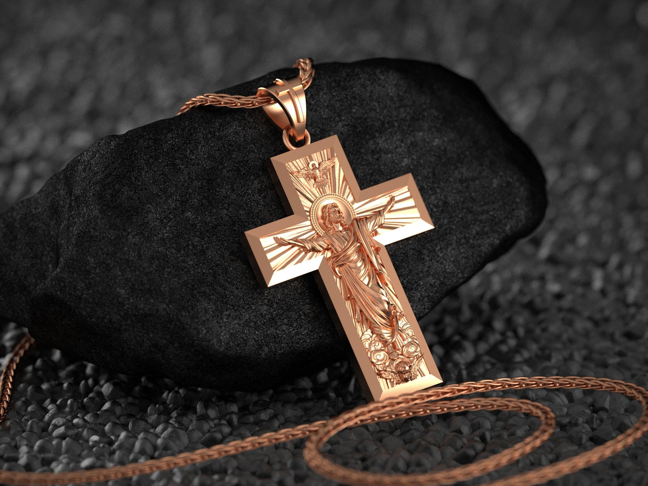 Jesus Ascension Pendant