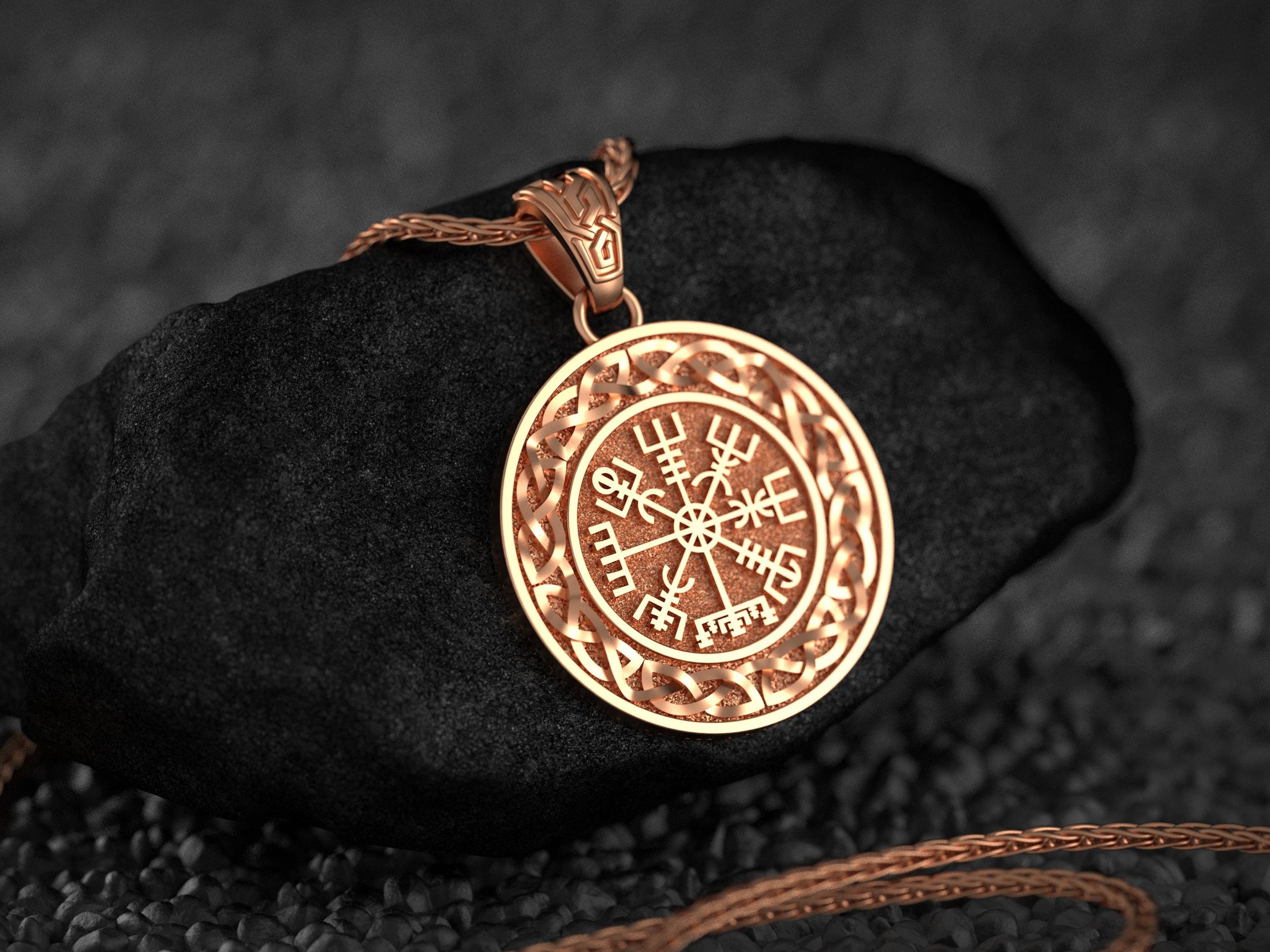 Celtic Vegvisir Necklace