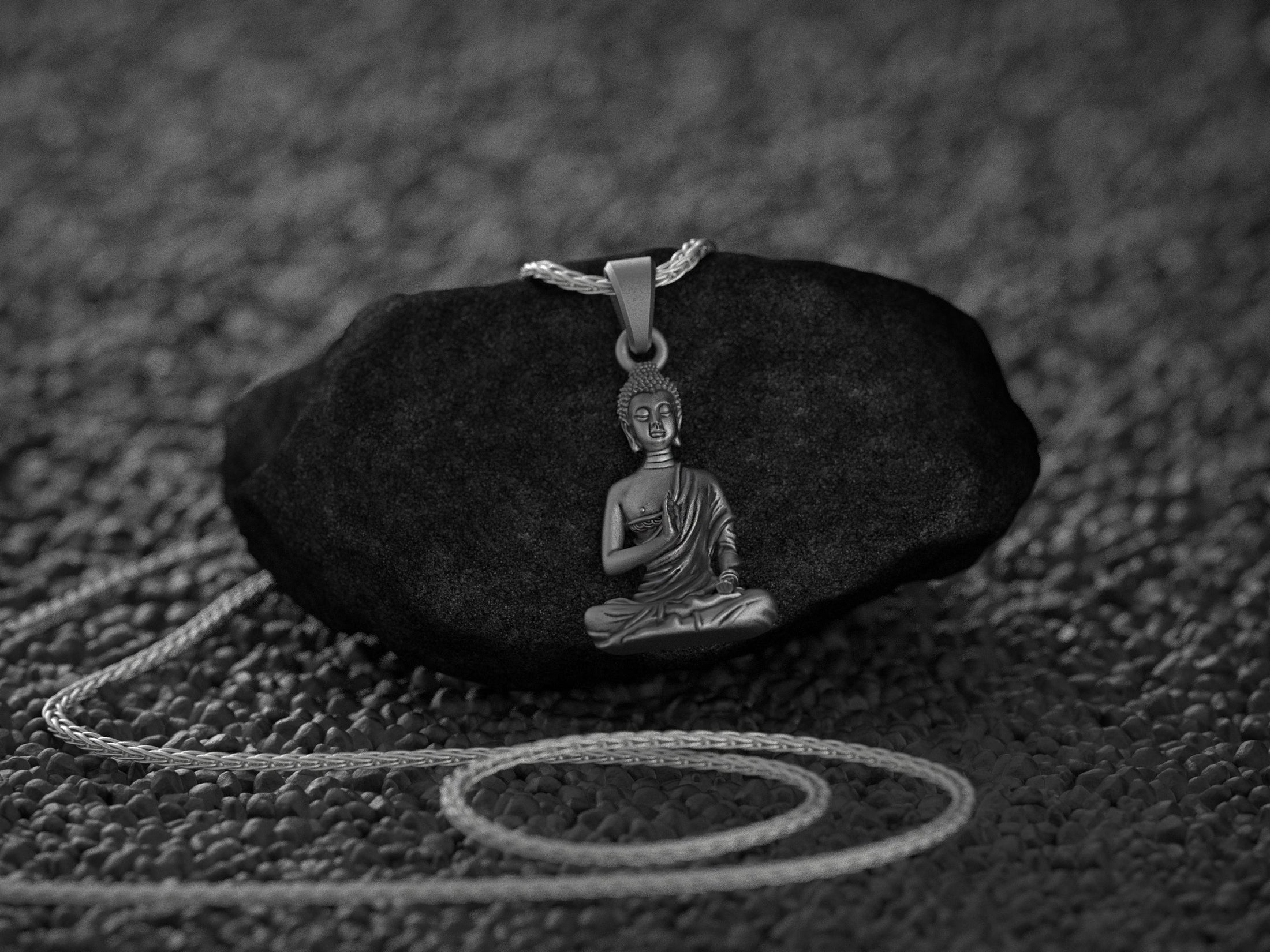 Sitting Buddha Pendant