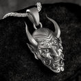 Load image into Gallery viewer, Oni Mask Necklace
