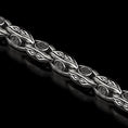 Load image into Gallery viewer, Celtic Shield Chain – Silver Link Necklace
