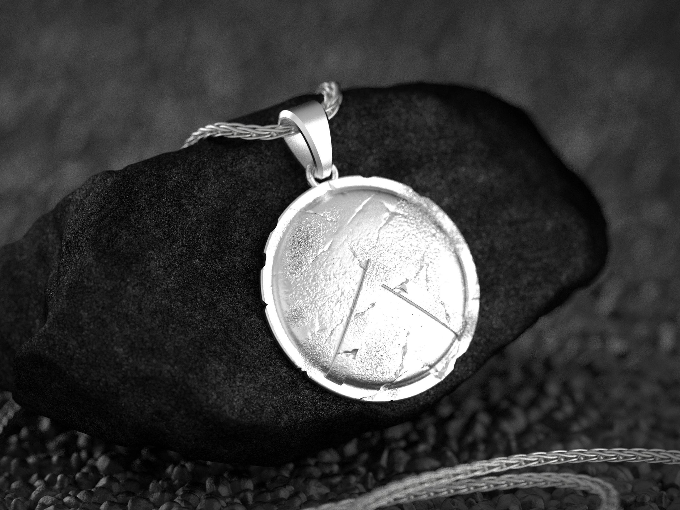 Spartan Shield Pendant