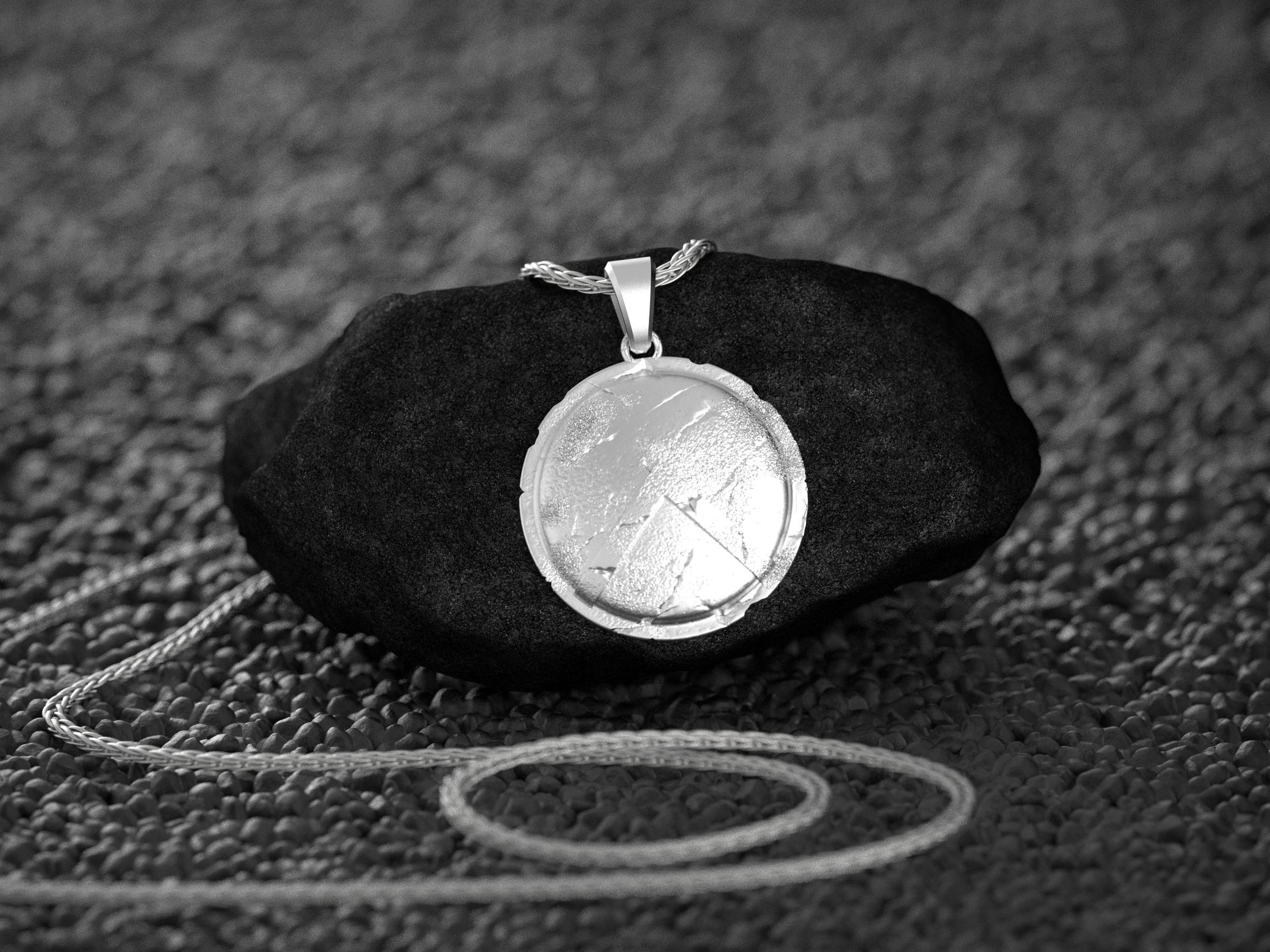 Spartan Shield Pendant