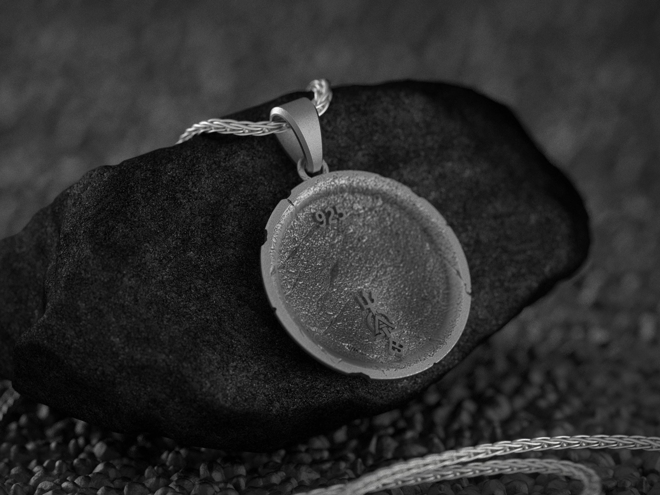 Spartan Shield Pendant