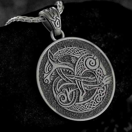 Silver Viking Pendant