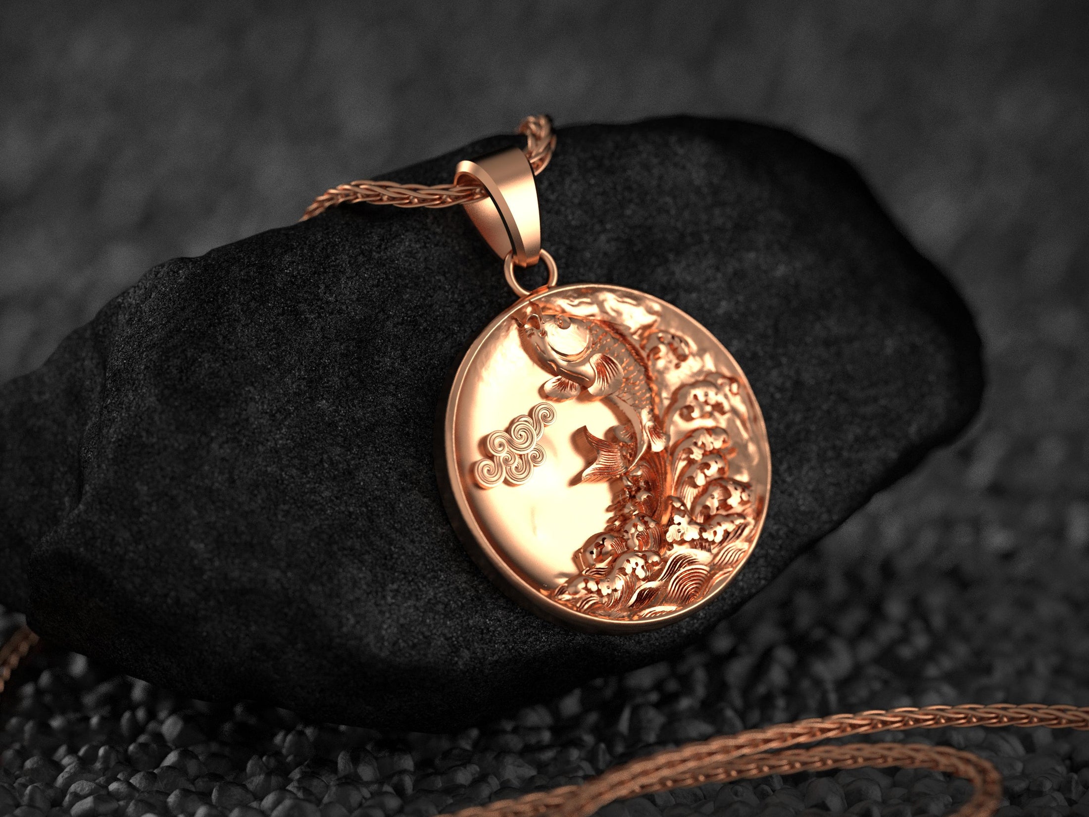 Koi Fish Charm