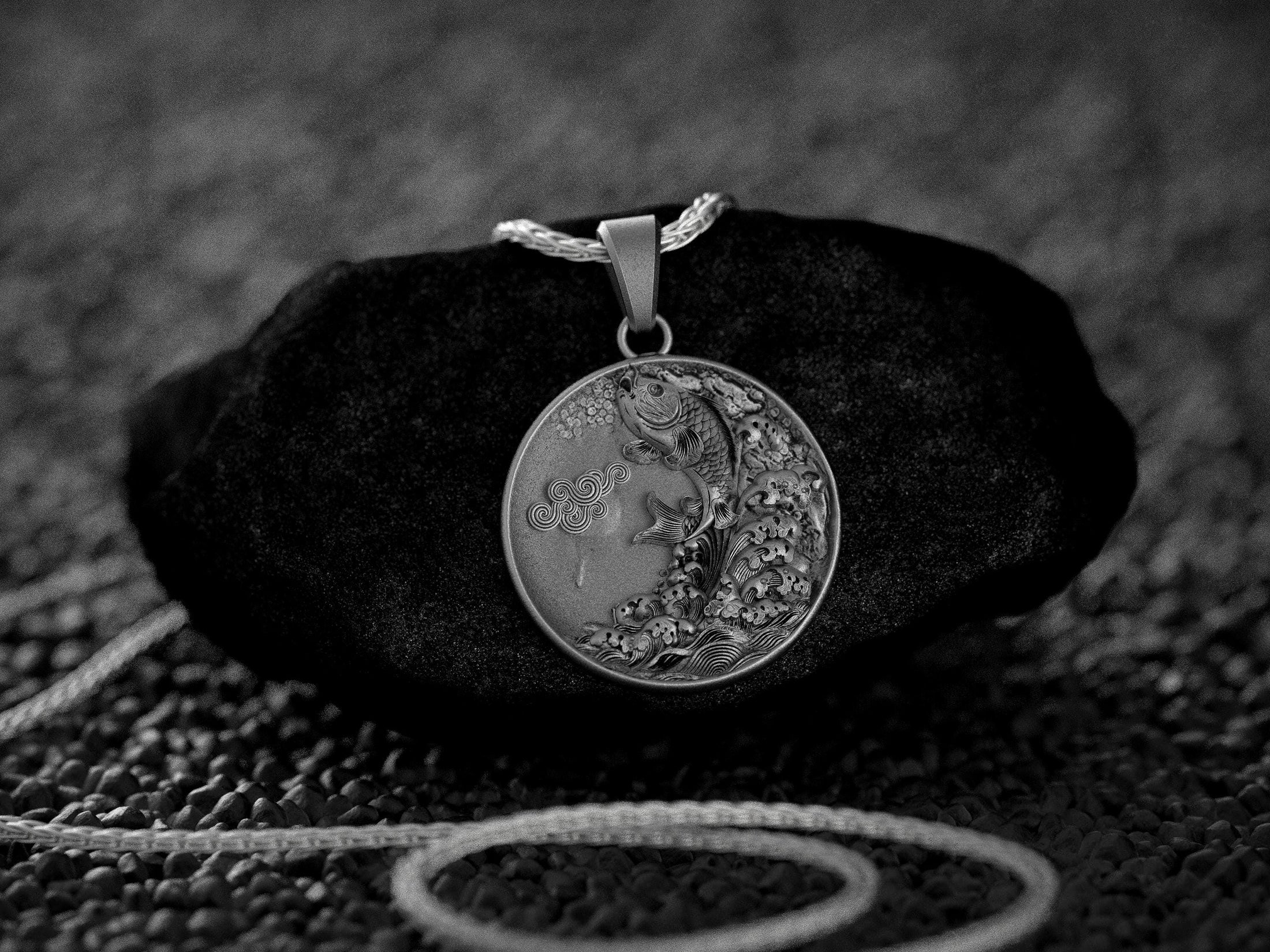 Koi Fish Charm