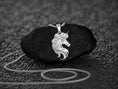 Load image into Gallery viewer, Silver Unicorn Charm
