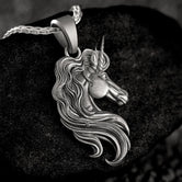 Silver Unicorn Charm