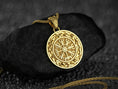 Load image into Gallery viewer, Celtic Vegvisir Necklace
