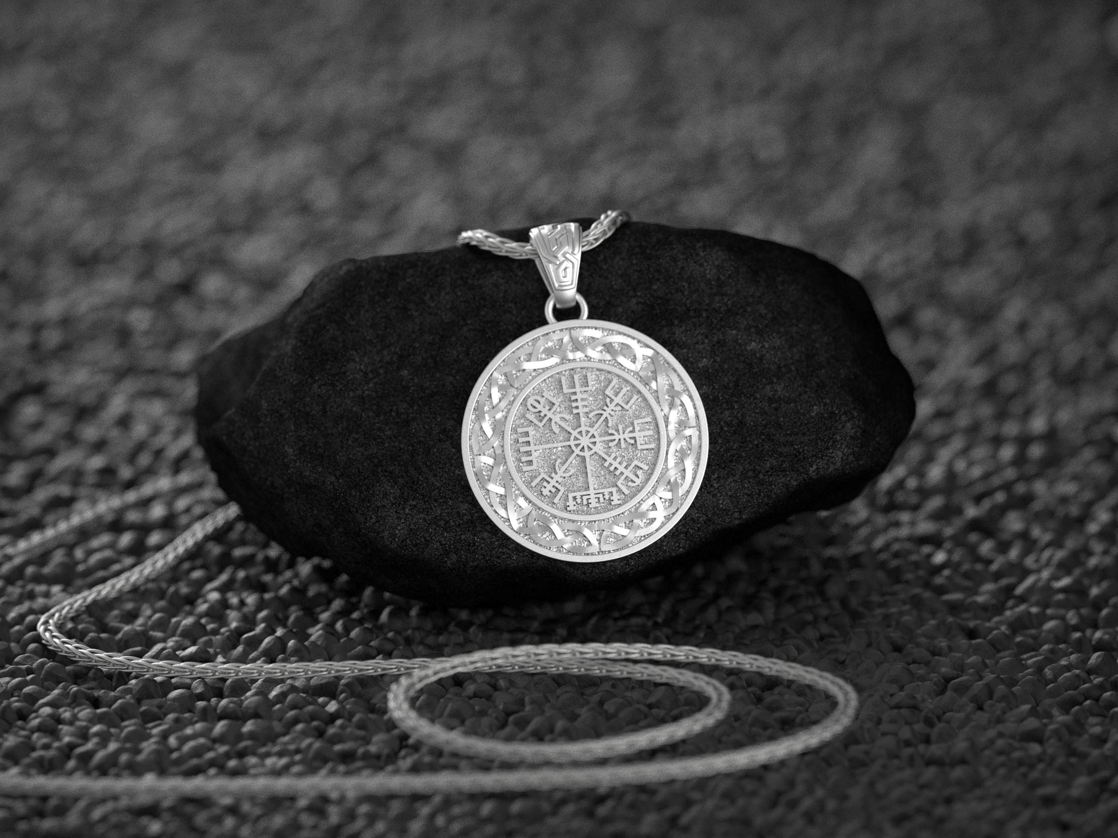 Celtic Vegvisir Necklace