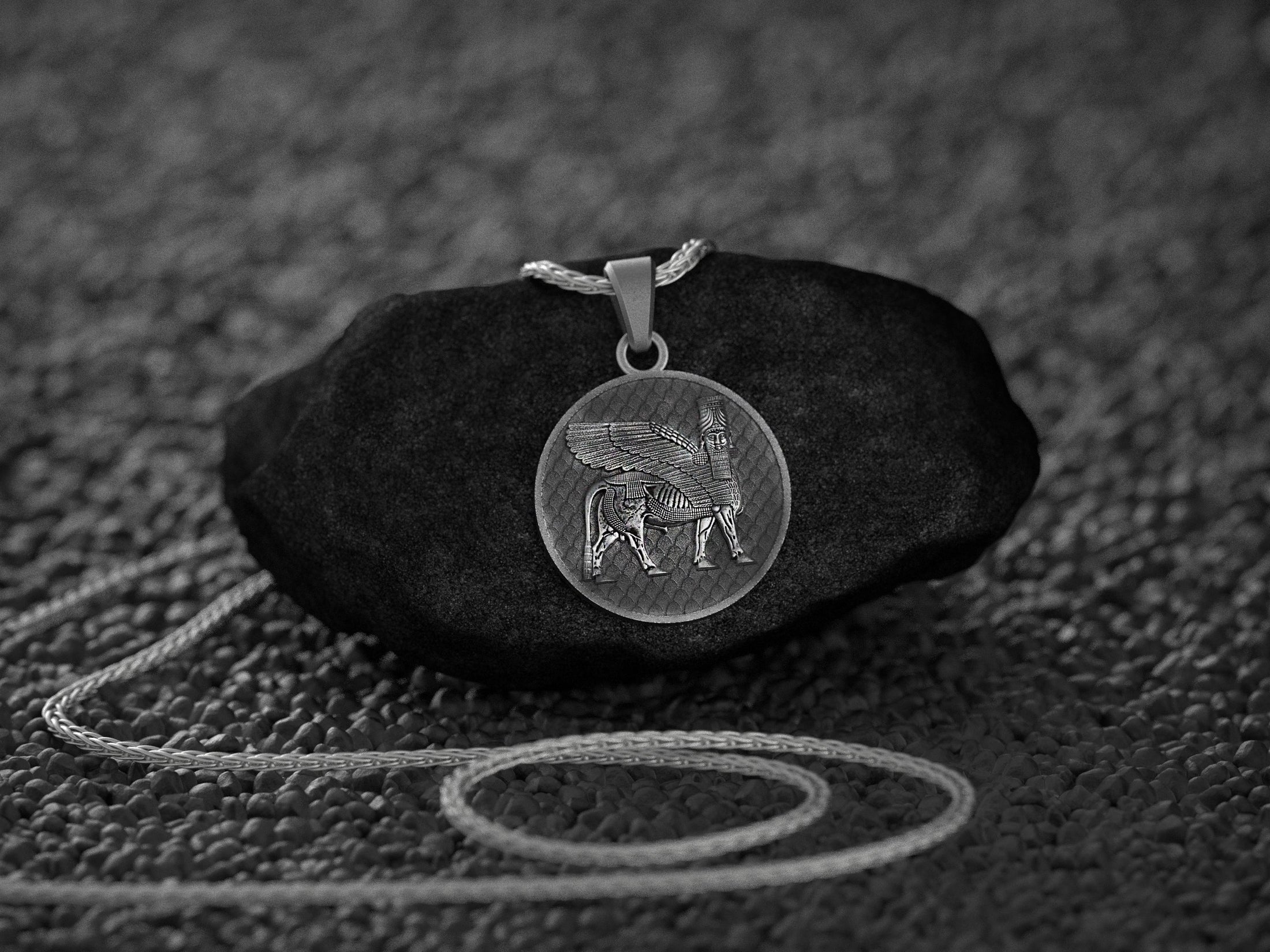 Lamassu Medallion