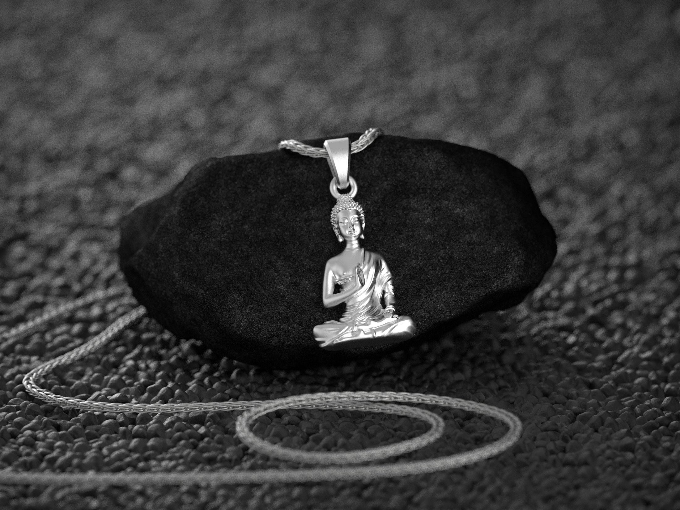 Sitting Buddha Pendant