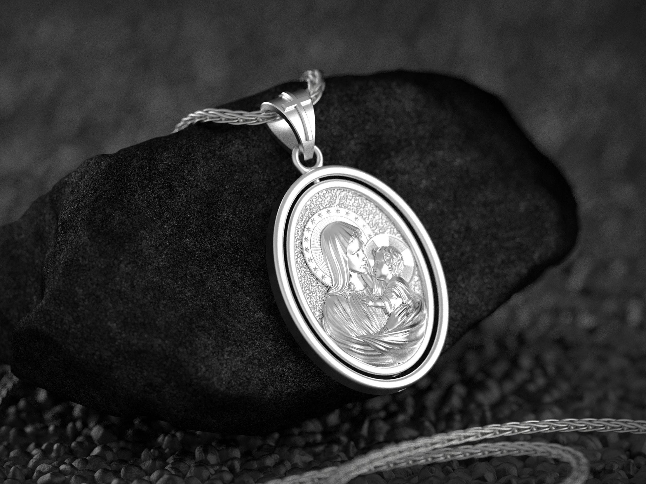 Rotating Mother Mary